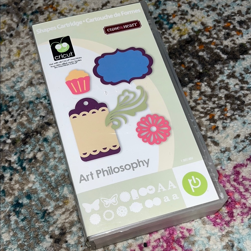 Cricut Art Philosophy Cartridge with Colorful Shapes